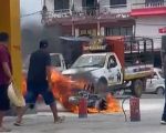 मोटरसाइकल आगलागी अपडेट : रिकन्डिसन हाउसबाट आजै किनेका थिए