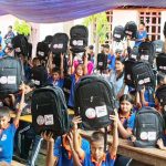 धनकुटाको अरुणोदय माविका विद्यार्थीलाई शैक्षिक सामग्री वितरण