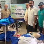 रोटरी क्लब विराटनगर मिडटाउनद्वारा काेशी अस्पतालकाे प्रसुती वार्डमा फलफूल वितरण
