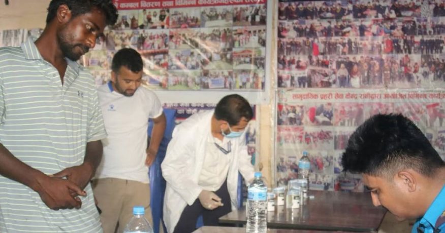 विराटनगरमा लापसे गरेर सफारी चलाउने ९ जना चालक पक्राउ