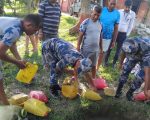 विराटनगरबाट भारततर्फ लैजाँदै गरेको घरेलु मदिरा बरामद गरी नष्ट