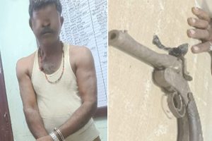 विराटनगरबाट कटुवा पेस्तोल र लागूऔषधसहित एक जना पक्राउ
