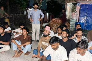 जिल्ला प्रहरी कार्यालय मोरङमा धर्ना दिने २६ अभियन्ता पक्राउ