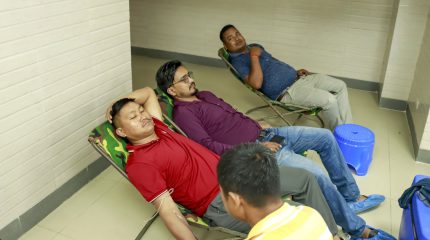 जीवन विकास सामुदायिक अस्पतालमा रक्तदान, ५४ पिन्ट रगत संकलन