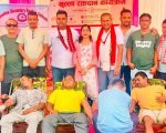 विराटनगरमा भएको खुला रक्तदानमा ५१ पिन्ट रगत संकलन