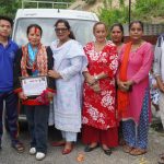 धनकुटाकी एकमात्रै सवारी चालक महिला कुशलालाई सम्मान