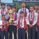 प्रदेशस्तरीय पौडीमा १४ पदक जित्ने आफ्ना खेलाडीलाई एभरेष्टको सम्मान