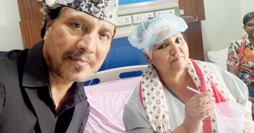 कलाकार दीपाश्री निरौलालाई ब्रेन ट्युमर
