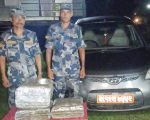 मोरङको जहदामा कारबाट गाँजा बरामद, कार छाडेर भागे चालक