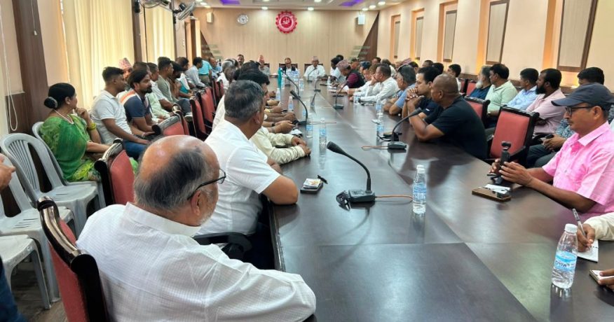 विराटनगरमा भाेलि सद्भाव र्याली