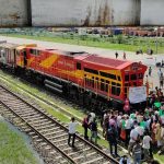 पहिलोपटक विराटनगर आइपुग्यो कार्गो रेल
