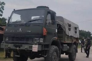 अवस्था तनावग्रस्त बनेपछि कप्तानगन्जमा सेना परिचालन