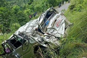 स्कारपियो दुर्घटनामा उच्च अदालतका न्यायाधीशसहित ६ जना घाइते