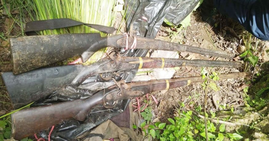 संखुवासभा र मोरङबाट चार थान भरुवा बन्दुक बरामद