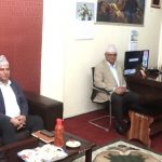 काेशीका मुख्यमन्त्री कार्की र प्रदेश प्रमुख खापुङबीच भेटवार्ता