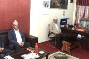 काेशीका मुख्यमन्त्री कार्की र प्रदेश प्रमुख खापुङबीच भेटवार्ता