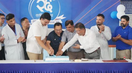 न्युरो अस्पतालले गाईघाटमा वृहत ‘मिनी म्याराथन’ तथा ‘निःशुल्क स्वास्थ्य शिविर’ गर्दै