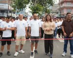 न्युरो अस्पतालको वार्षिकोत्सव : गाईघाटमा मिनी म्याराथन र निःशुल्क स्वास्थ्य शिविर