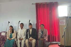 कोशीमा नेकपाबाट नियुक्त भएका चार मन्त्री र एक राज्यमन्त्रीले लिए शपथ