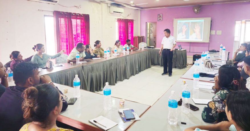 जलनका बिरामीको प्राथमिक उपचारका लागि विराटनगरमा ‘बेसिक बर्न सपोर्ट’ तालिम