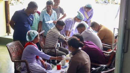 हेल्थ एण्ड हाइजिनमा जीवन विकास अस्पतालको स्वास्थ्य शिविर