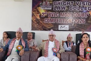 कानुनका विद्यार्थीका लागि मुटकोर्ट प्रतियोगिता अत्यन्त आवश्यक छ : मुख्यमन्त्री कार्की