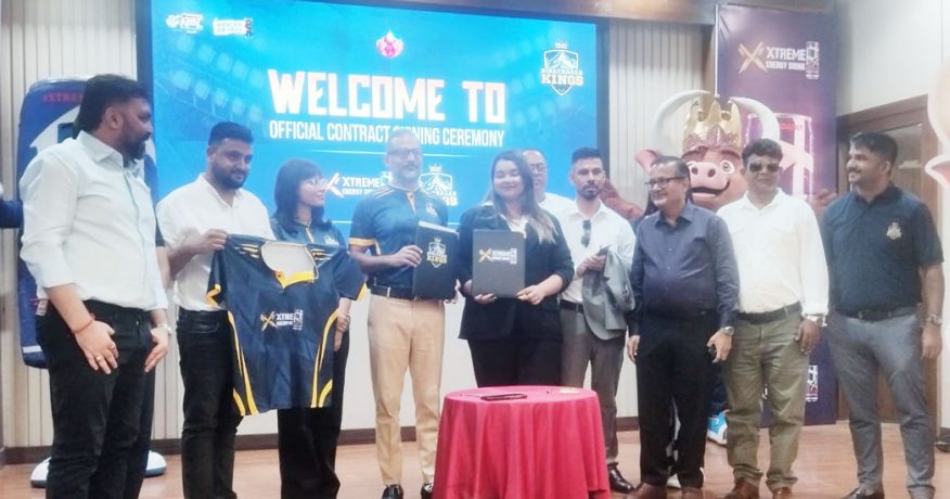 विराटनगर किङ्ग्स र एक्स्ट्रिम इनर्जी ड्रिंक्सबीच सम्झौता