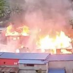 आगलागीबाट ताप्लेजुङको दोभान बजारका १० घरमा क्षति
