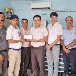 विराटनगरको अरनिको कलेजद्वारा बाढीपीडितलाई १० लाख सहयोग