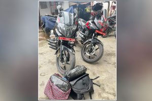 धनकुटाबाट गाँजा र मोटरसाइकलसहित तीन जना पक्राउ