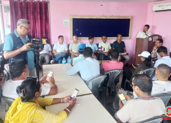 विराटनगरका कलेजहरुद्वारा बाढीपीडितलाई हिसानमार्फत ५४ लाख सहयोग