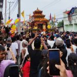 विराटनगरमा भव्य भयो राधाकृष्ण रथयात्रा, उर्लियो जनसागर