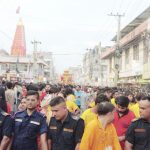 विराटनगरमा भव्य भयो राधाकृष्ण रथयात्रा, उर्लियो जनसागर