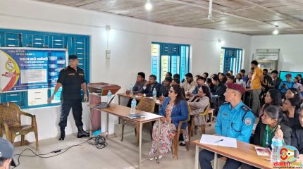 धनकुटामा विद्यार्थी लक्षित लागूऔषध दुर्व्यसनीविरुद्ध सचेतना अभियान