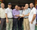 विराटनगरको अर्किड कलेजद्वारा बाढीपीडितलाई ५ लाख सहयोग