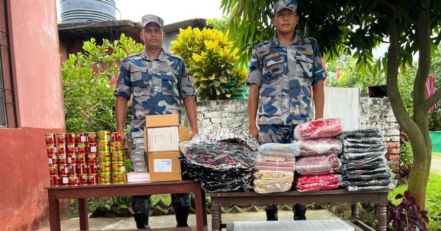मोरङको सीमावर्ती क्षेत्रबाट ११ लाख बढीको अवैध सामान बरामद