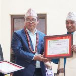 धनकुटाको शिक्षक हित सहकारीद्वारा १५ जना सम्मानित