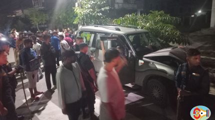 विराटनगरमा दुर्घटना भएको स्कार्पियोभित्र भेटियो ३९८ किलो गाँजा