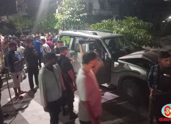 विराटनगरमा दुर्घटना भएको स्कार्पियोभित्र भेटियो ३९८ किलो गाँजा