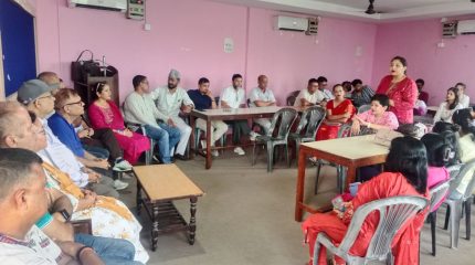 पत्रकार महासंघ मोरङको तीज खर्च बाढीपीडितलाई दिइने