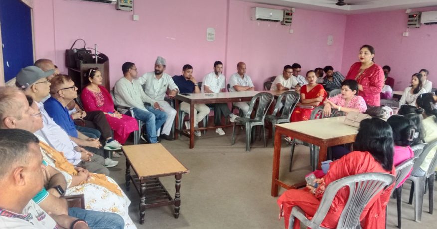 पत्रकार महासंघ मोरङको तीज खर्च बाढीपीडितलाई दिइने