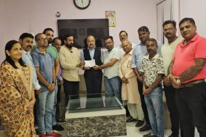 मारवाडी युवा मञ्च विराटनगरले गर्यो बाढीपीडितलाई १ लाख ११ हजार सहयोग