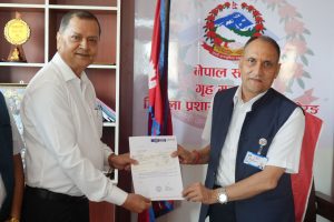 न्युरो अस्पतालद्वारा भोटेकोशी बाढीपीडितलाई २१ लाख सहयोग