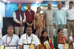 विराटनगरको शिरडी बचत तथा ऋण सहकारीद्वारा सात जनालाई सम्मान