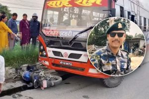 तीजमा व्रत बसेकी श्रीमतीलाई पानी खुवाउन आउँदै थिए, दुर्घटनामा अस्ताए