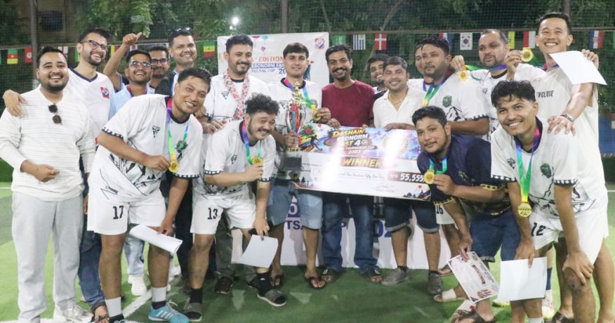 विराटनगरमा इसोनर्म फास्ट फुटसल, गोर्खा लेजेन्ड वारियरलाई उपाधि