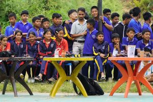 धनकुटाको निजामती आविका विद्यार्थीले बनाए एआई रोबोटिक्स उपकरण