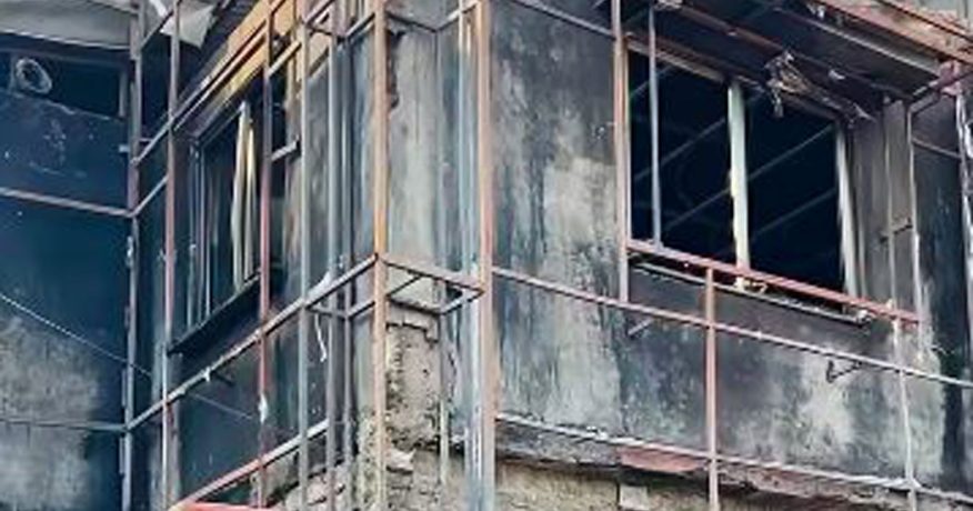 विराटनगरको मार्टस स्कुलमा आगलागी
